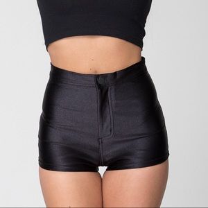 american apparel disco shorts